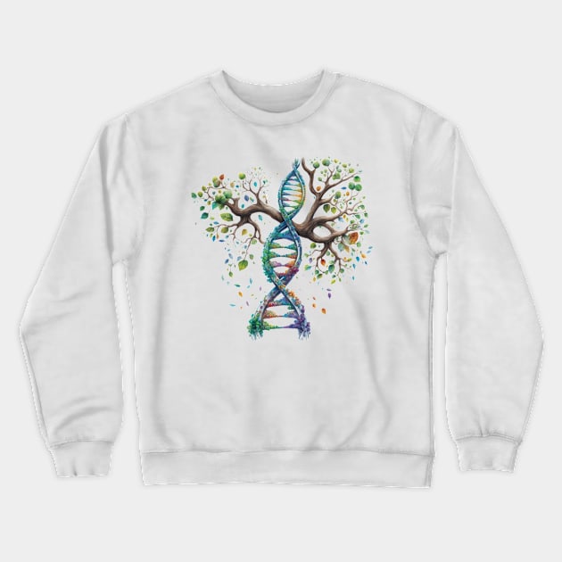 DNA tree of life. Crewneck Sweatshirt by DEGryps
